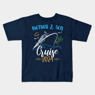 Mother And Son Cruise 2024, Travelling Traveller Kids T-Shirt